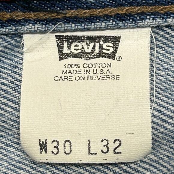 Vintage Levis Silvertab Jeans Mens 30x32 Blue Loose Distressed Faded Y2K Hip Hop - Picture 13 of 15